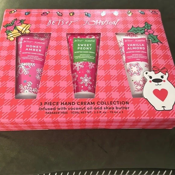 Betsey Johnson | Skincare | Betsy Johnson 3 Piece Hand Cream  display picture 1